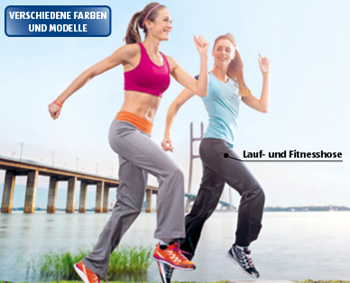 CRANE(R) Damen-Lauf- und Fitnesshose