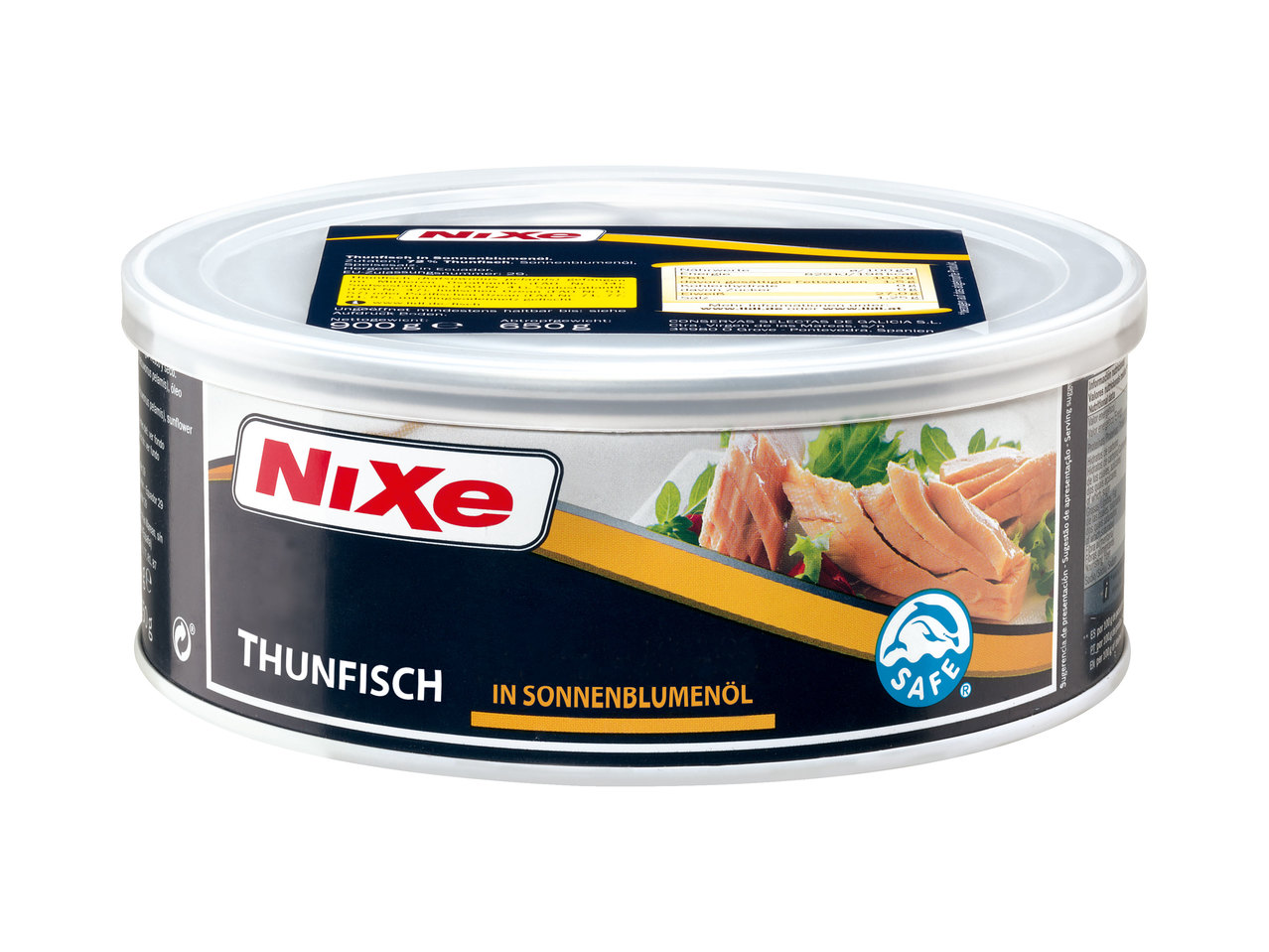 NIXE Thunfisch in Sonnenblumenöl 900 g