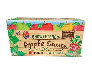 BAP Foods Unsweetened Applesauce Pouches