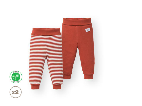'Lupilu(R)' Pantalones para bebé colores pack 2