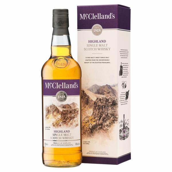 McClelland‘s Single Malt Scotch Whisky 0,7 l*