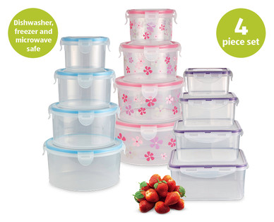 Clip Lid Storage Containers