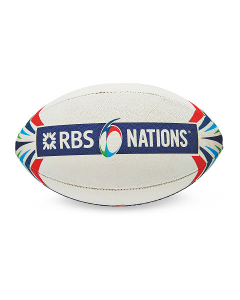 6 Nations Official Rugby Midi Ball