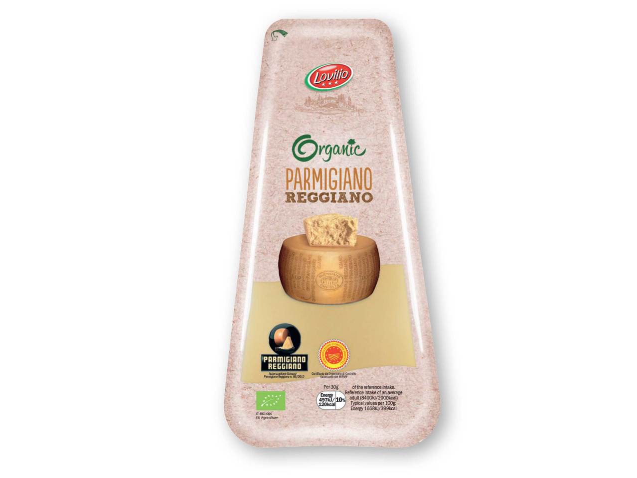 LOVILIO Organic Parmigiano Reggiano