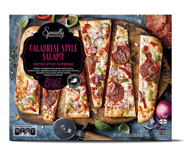 Specially Selected Bistro Style French Recipe or Calabrese Salami Flatbreads