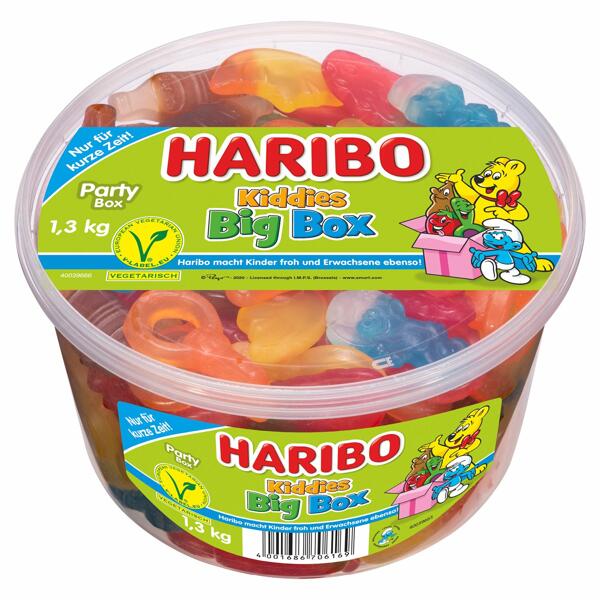 HARIBO Kiddies Big Box Vegetarisch 1,3 kg*