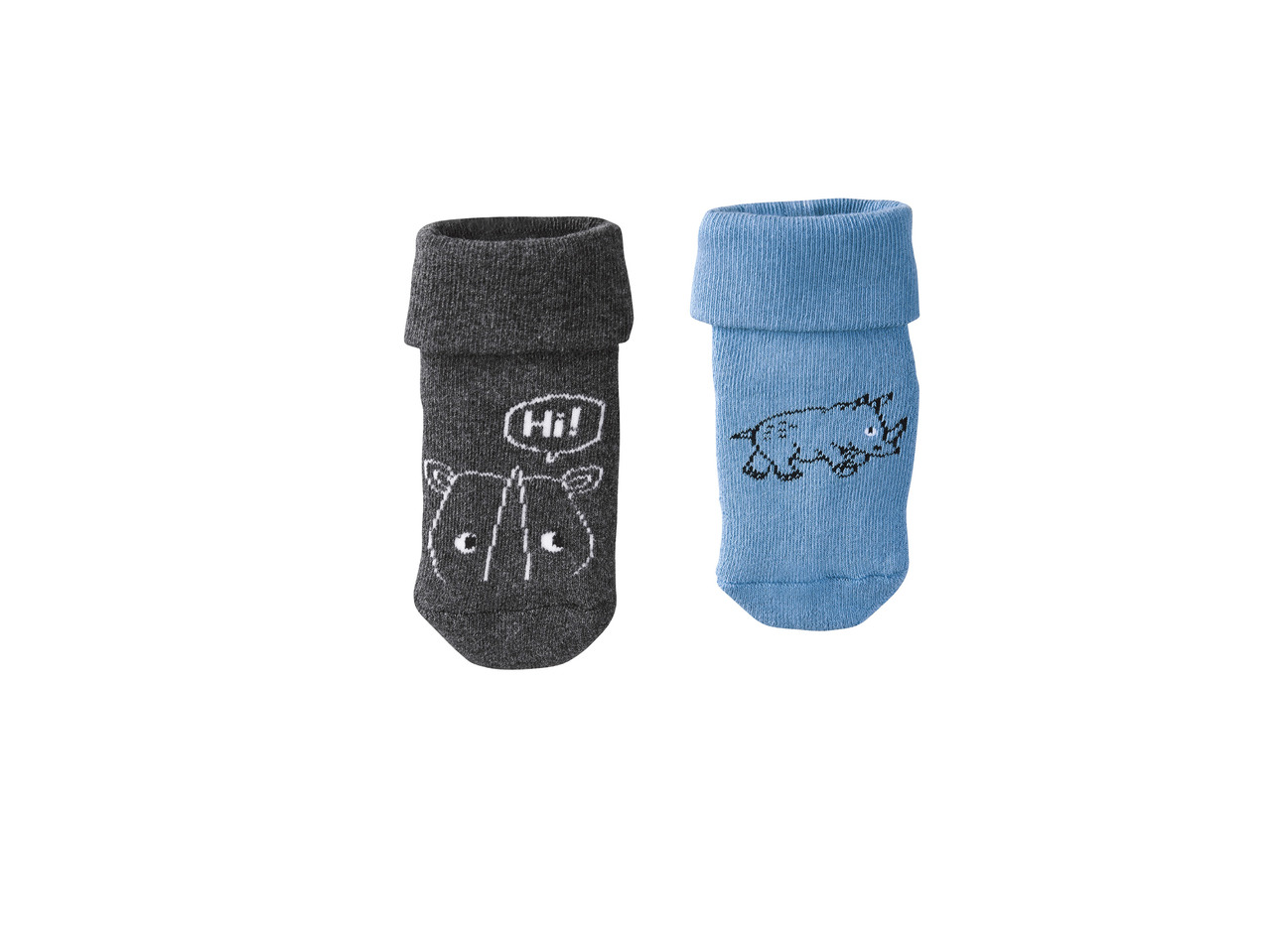 Ponožky s nopky – 2 páry