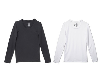 Serra Ladies' 2-Pack Long Sleeve T-Shirts