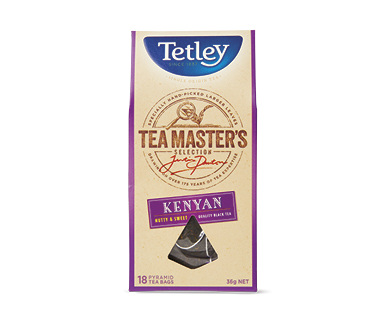 TETLEY PYRAMID TEA BAGS 18PK