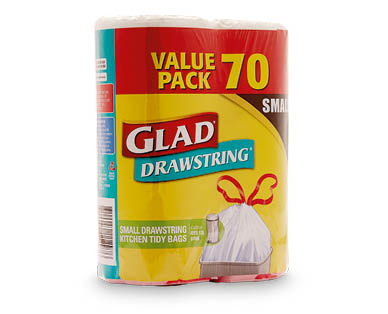 GLAD Kitchen Drawstring Tidy Bags