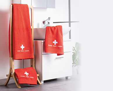 Serie di asciugamani di spugna in stile svizzero MY LIVING STYLE