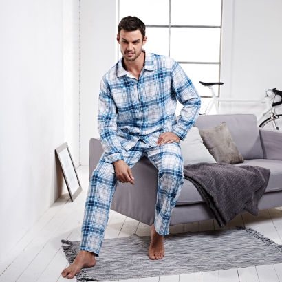 Pyjama flanelle homme