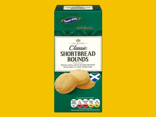 Tower Gate Shortbread Rounds