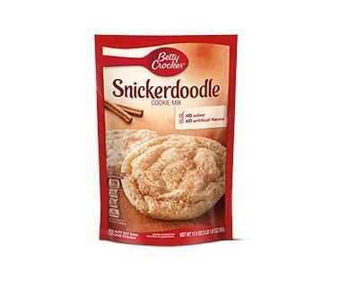 Betty Crocker 
 Peanut Butter or Snickerdoodle Cookie Mix