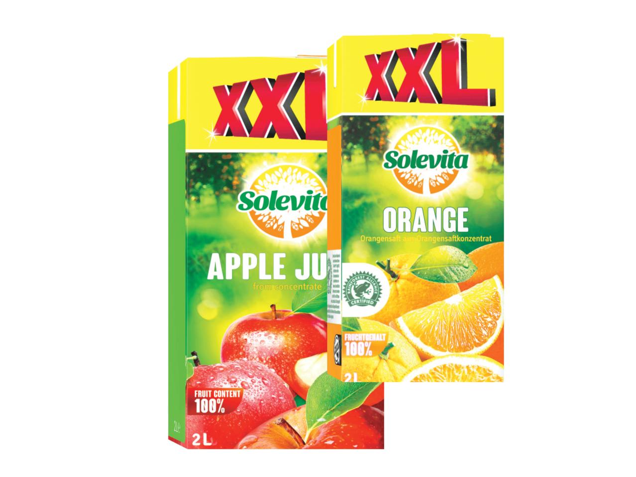 SOLEVITA Apple/Orange Juice
