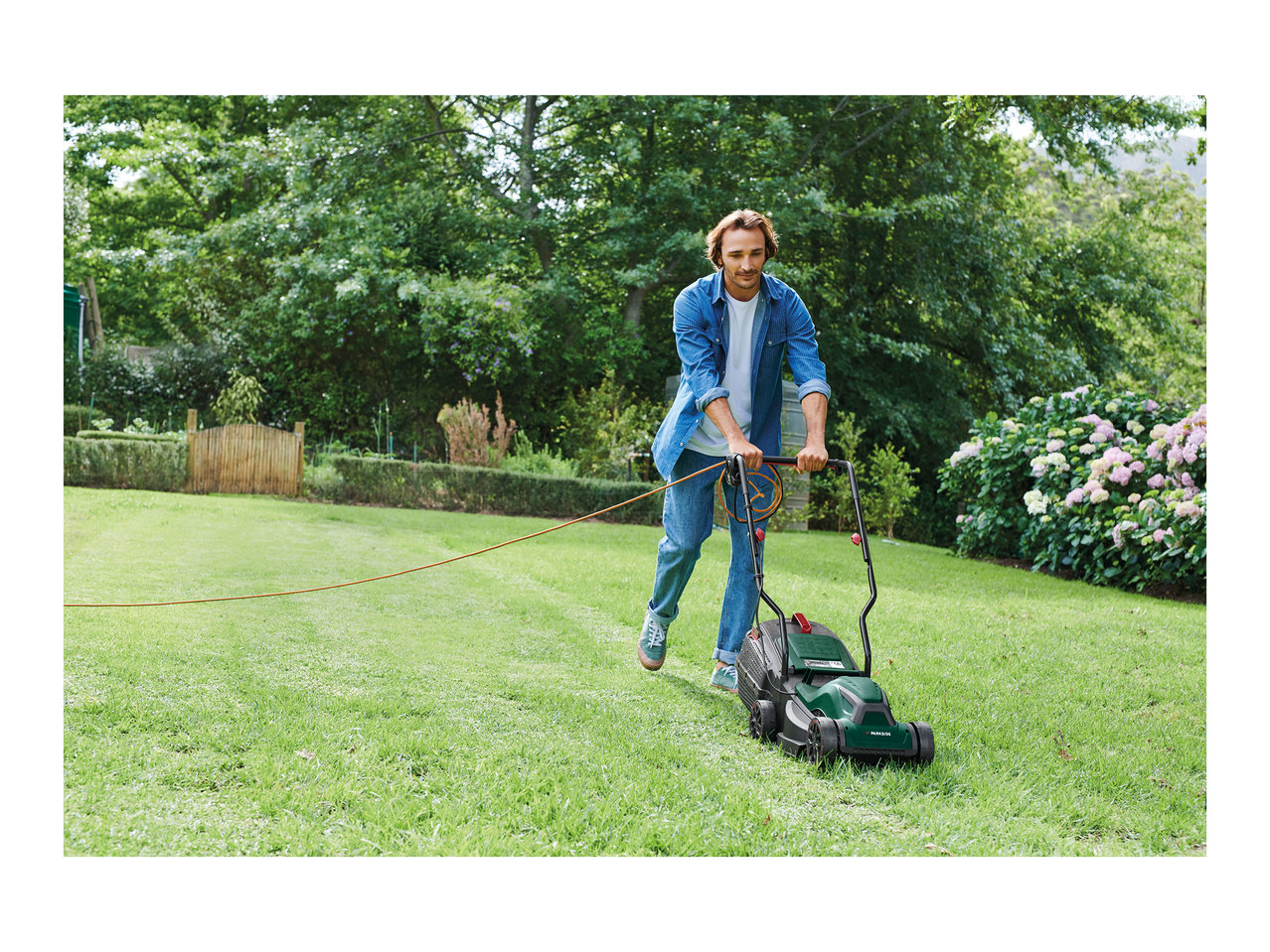 Parkside Electric Lawnmower1