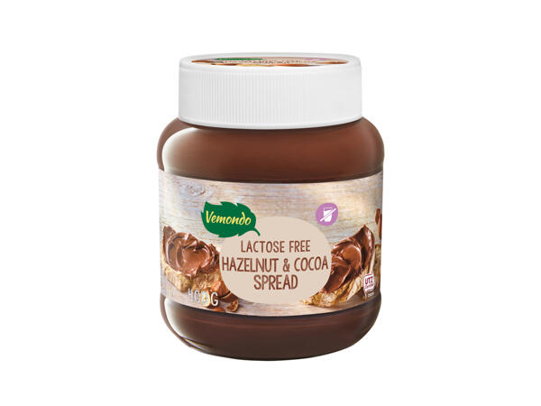 Lactose-Free Cream Spread with Hazelnut and Chocolate