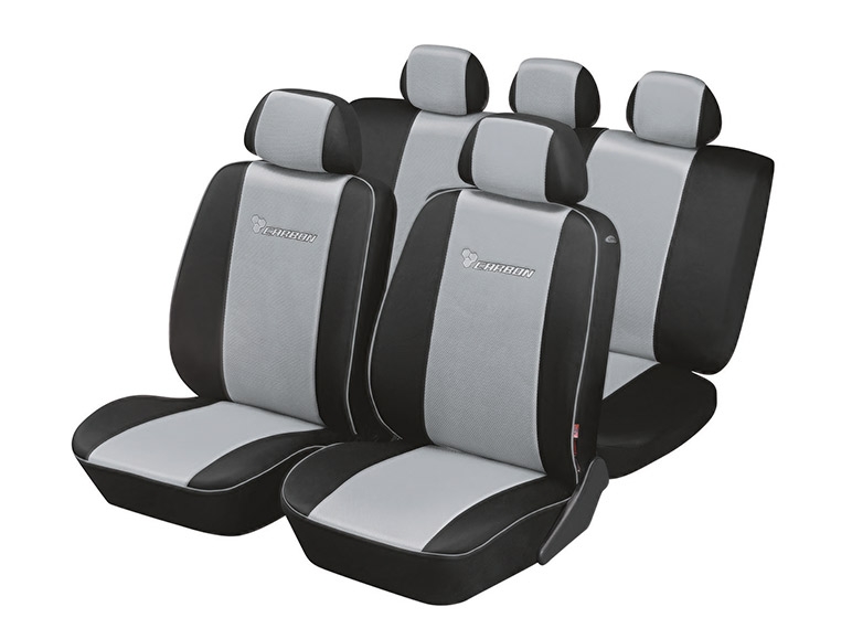ULTIMATE SPEED ''Carbon'' Car Seat Cover Set