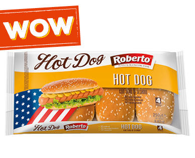 ROBERTO Hot Dog con sesamo