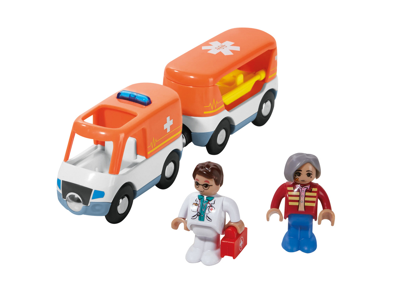 Playtive Junior Emergency Vehicle with Light and Sound Effects1
