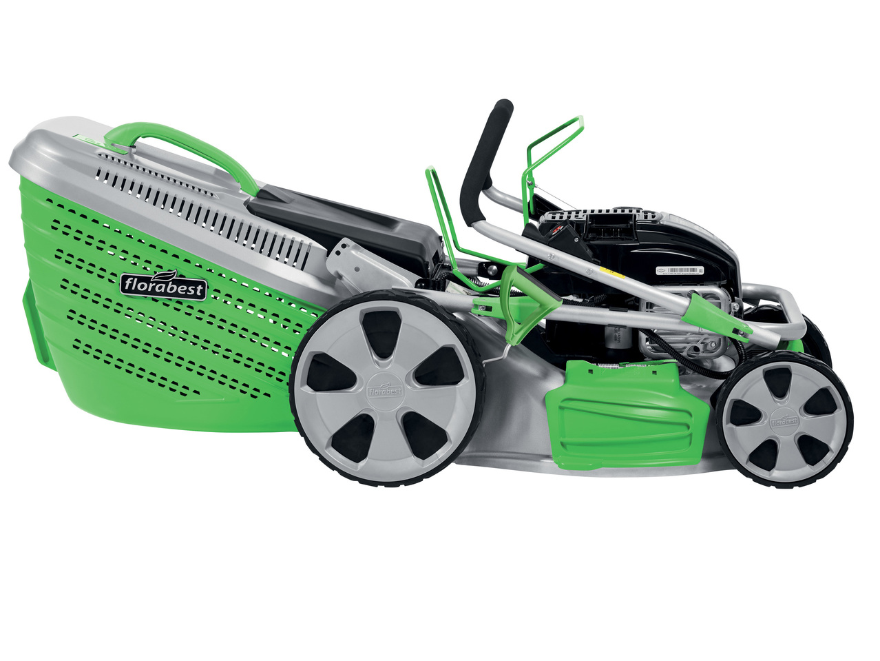 FLORABEST Electronic-Start, Self Propelled, Petrol Lawn Mower