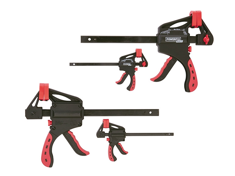 POWERFIX One-Handed Bar Clamps