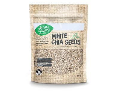 White Chia Seeds 350g