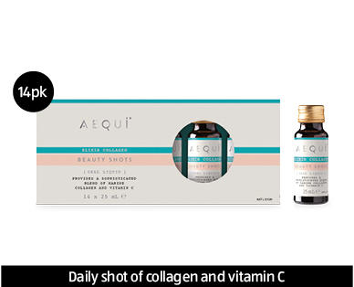 AEQUI Elixir Collagen Beauty Shots 14 x 25ml