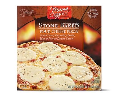 Mama Cozzi's Pizza Kitchen Stone Baked Pizza Four Cheese or Veggie Frozen