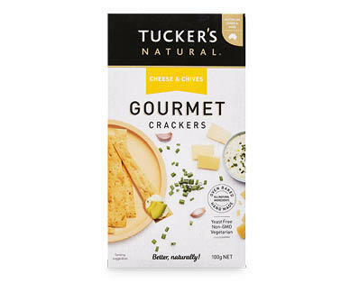 Tucker's Natural Gourmet Crackers 100g/110g