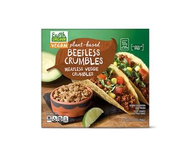Earth Grown Beefless Crumbles or Chickenless Strips