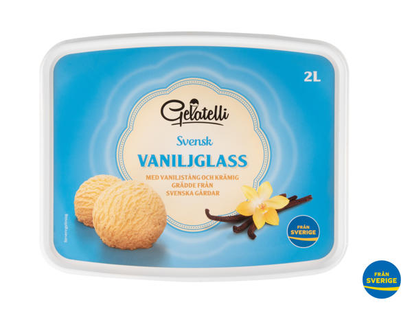 Svensk gräddglass vanilj