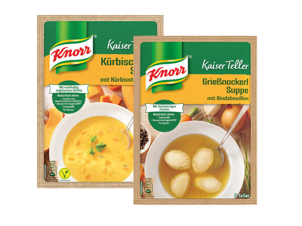 Knorr Kaiser Teller Suppe