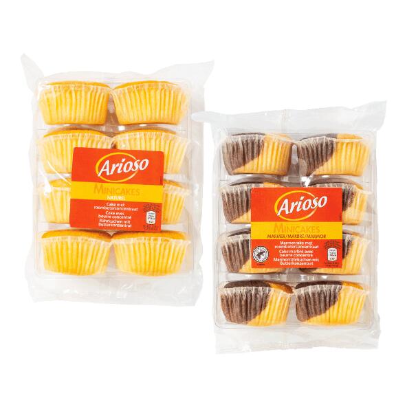 ARIOSO(R) 				Minicakes, 8 pcs