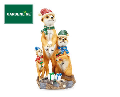 Christmas Meerkat Figurines