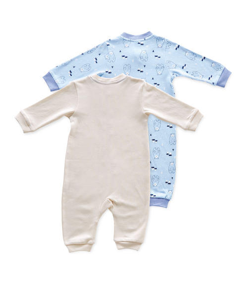 Baby Bear Sleepsuit 2 Pack