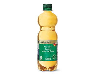 Deutsche Küche Apfel Schorle Sparkling Apple Juice Drink