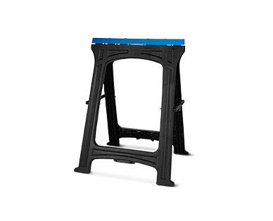 WORKZONE 2-Pack Foldable Saw Horse