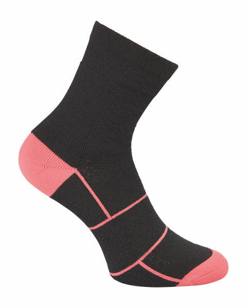 Crane Black/Pink Cycling Socks