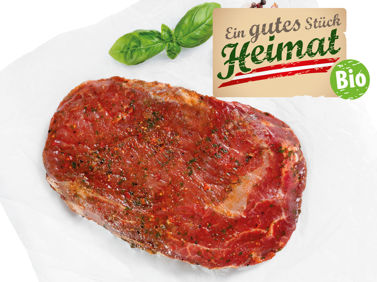 EIN GUTES STÜCK HEIMAT Österreichisches Bio Rib-Eye-Steak