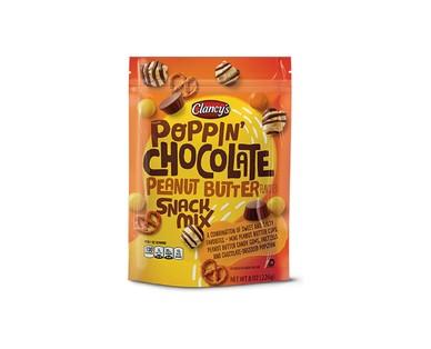 Clancy's Poppin' Chocolate or Chocolate Peanut Butter Snack Mix