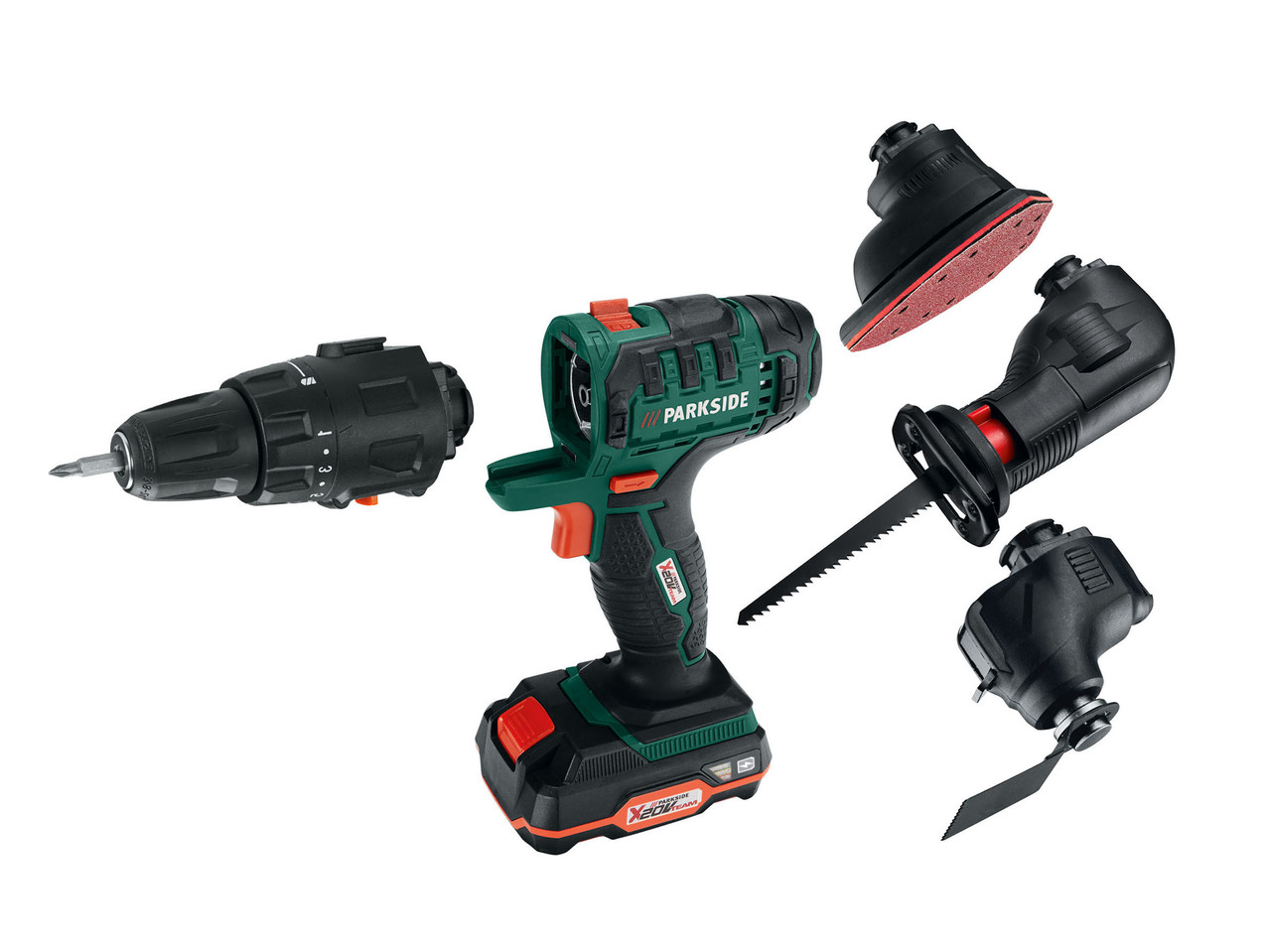 Cordless Combination Tool, 4 in 1