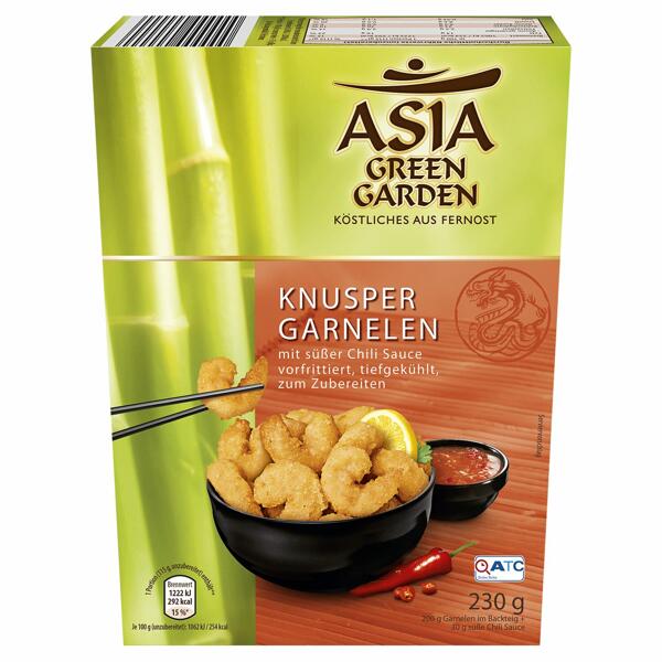 ASIA GREEN GARDEN Knusper-Garnelen 230 g*