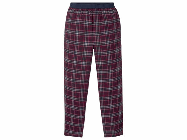 Livergy(R) Calças Pijama em Flanela para Homem