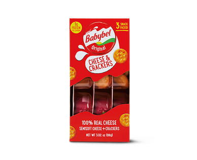 Babybel Mini Babybel Cheese and Crackers Snack Pack