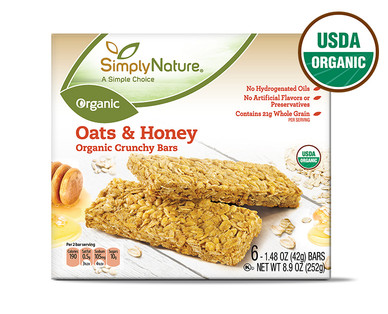 SimplyNature Organic Crunchy Bars