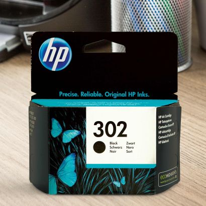 HP(R) 302 inktpatroon zwart