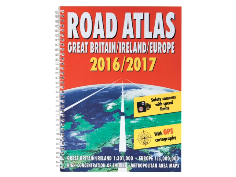 GB/IE/Europe Road Atlas