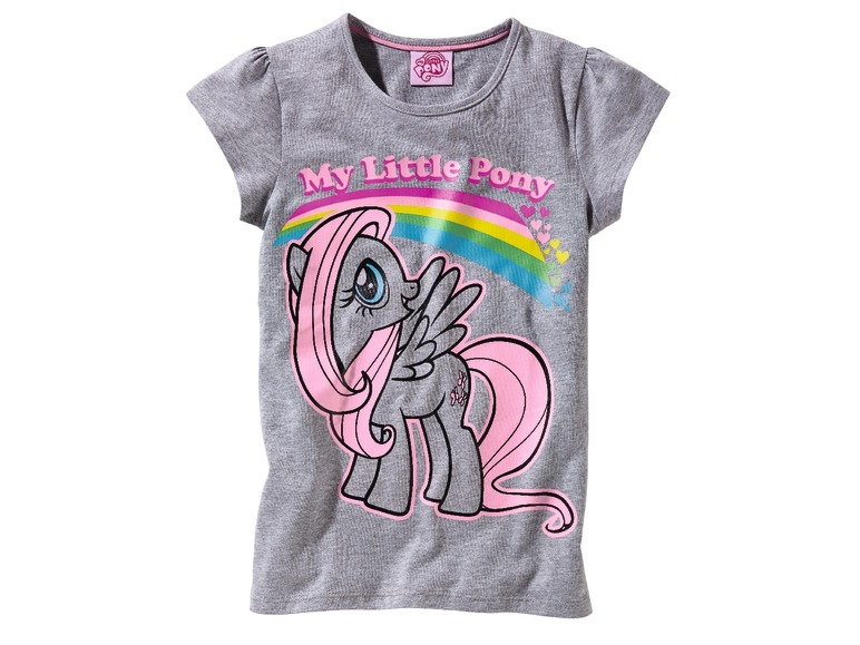 Maglietta da bambina "Hello Kitty, My Little Pony"