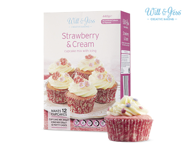 ASSORTED CUPCAKE MIX WITH ICING 440G